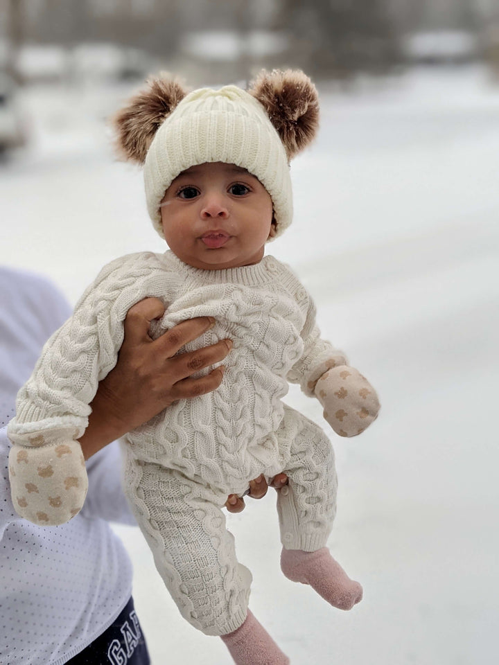 baby COTTON_KNITTED_ROMPERS_