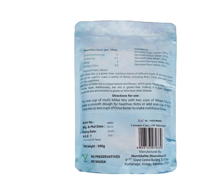 SPROUTED MULTI MILLET MIX