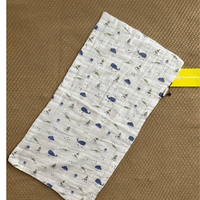 100% Muslin Cotton Hand Towels (25*50cms)Pack of 3