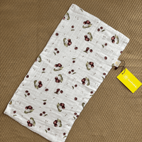 100% Muslin Cotton Hand Towels (25*50cms)Pack of 3