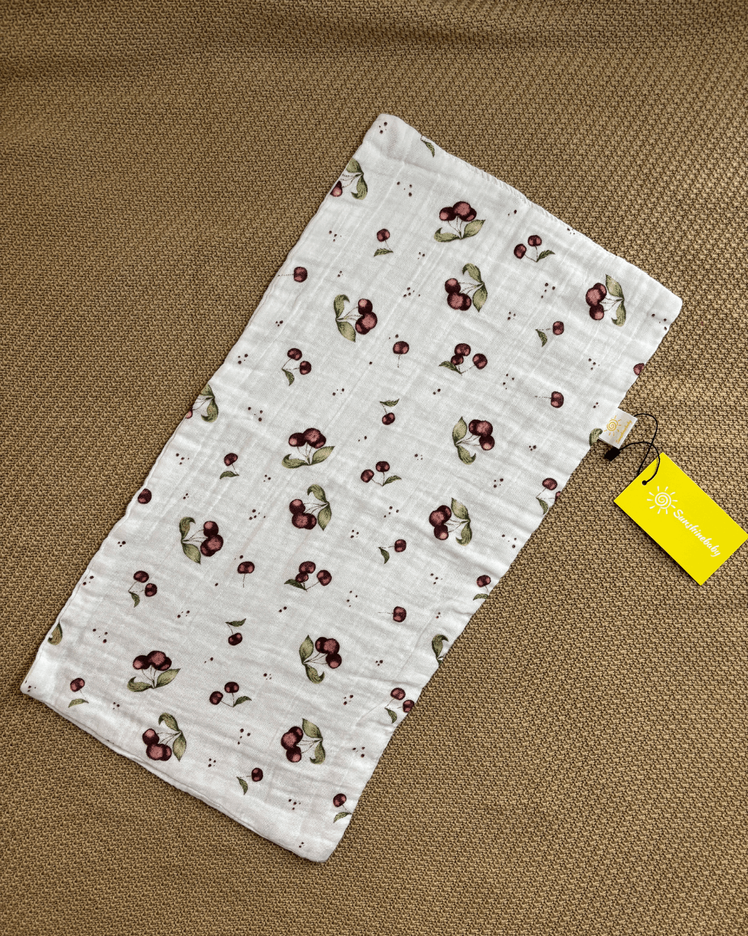 100% Muslin Cotton Hand Towels (25*50cms)Pack of 3