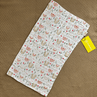 100% Muslin Cotton Hand Towels (25*50cms)Pack of 3