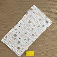 100% Muslin Cotton Hand Towels (25*50cms)Pack of 3