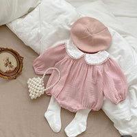 Baby muslin romper