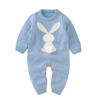 Knitted baby Romper