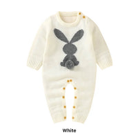 Knitted baby Romper