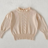 Sweaters With Ruffle Collar