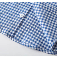baby boy’s checked cotton shirt