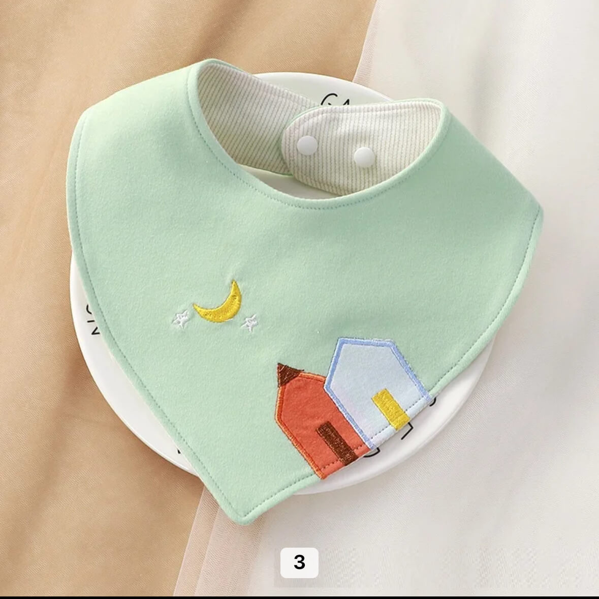3D printed Cotton Bibs
