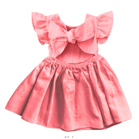 Linen Summer Girl Frocks