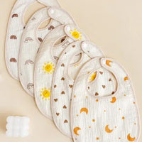 Muslin Cotton Drool Bibs
