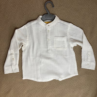 Full Sleeve Muslin Cotton Shirt