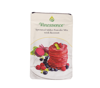 Sprouted Millet Pancake Mix with Beetroot