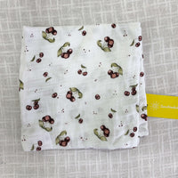 Muslin Cotton Baby Swaddles in 2 layered( 110*110 cms)