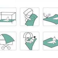 100% Muslin Cotton Swaddles-2 Layered (110*110cms)