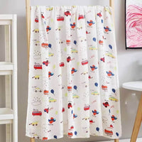 100% Muslin Cotton Swaddles-2 Layered (110*110cms)