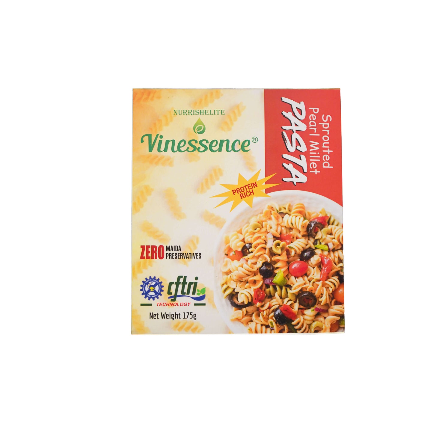 SPROUTED PEARL MILLET PASTA