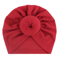 Unisex Cotton Doughnut Turban Caps