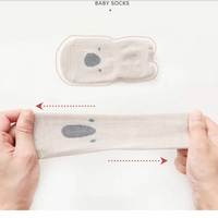 Anti Slip Cartoon faced Cotton Socks