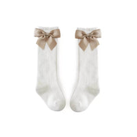 Baby Girl Satin bow socks