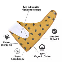 Soft Cotton Drool Bibs