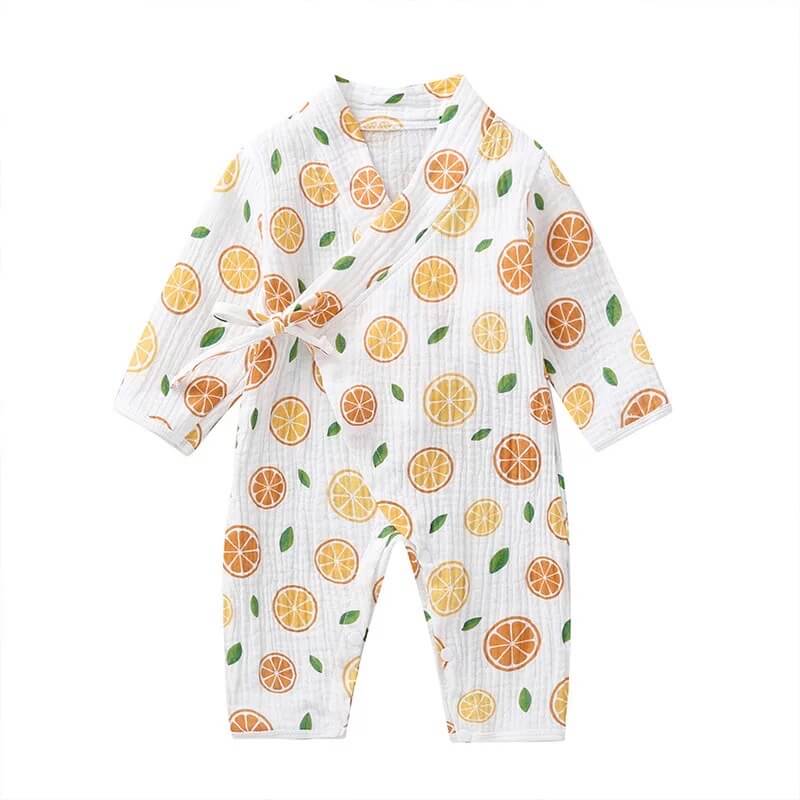 Unisex Printed  Kimono Rompers/ Pyjamas