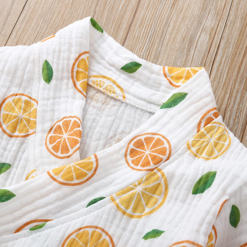 Unisex Printed  Kimono Rompers/ Pyjamas