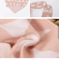 Cotton 3D Rabbit Ear Bibs