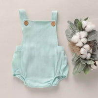 Cotton Dungarees/ Rompers from Newborn to 12 Months