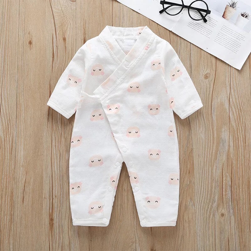 Unisex Printed  Kimono Rompers/ Pyjamas