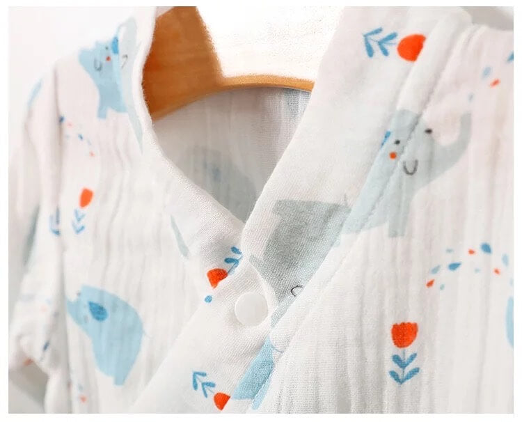 Unisex Printed  Kimono Rompers/ Pyjamas