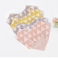 Cotton 3D Rabbit Ear Bibs